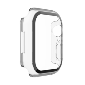 템퍼드커브 2-in-1 강화유리 + 범퍼 케이스 (Apple Watch Series 9/8/7/6/5/4/SE), 클리어, hi-res