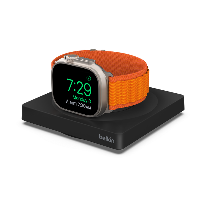 便携式快速充电器-适用于Apple Watch, 黑色, hi-res