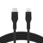 USB-C Cable with Lightning Connector, Black, hi-res