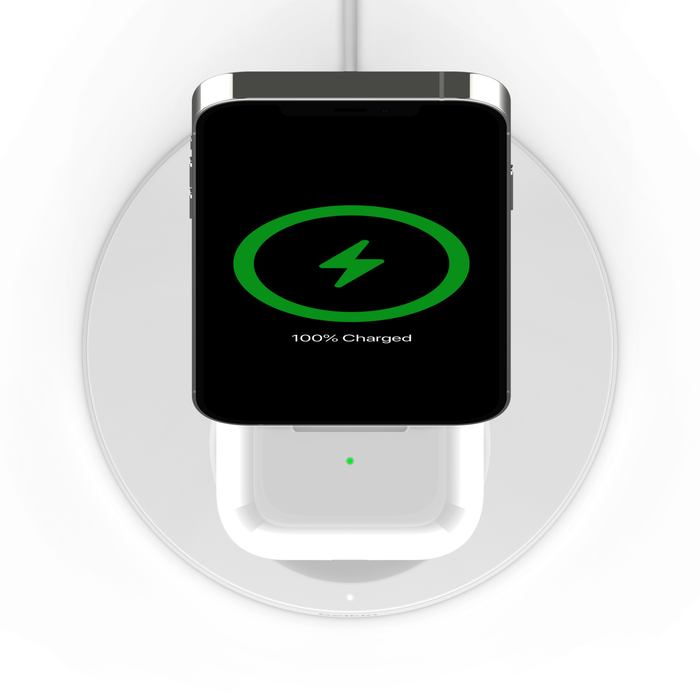 Station de recharge 2-en-1 Stand avec MagSafe, Blanc, hi-res
