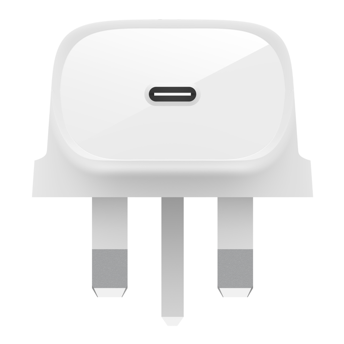 USB-C&reg; PD 3.0 PPS 30W 家用式充電器, 白色的, hi-res