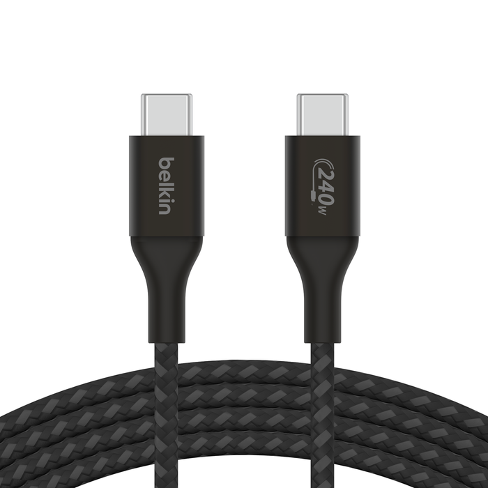 Cable USB-C® a USB-C de 240 W, Negro, hi-res