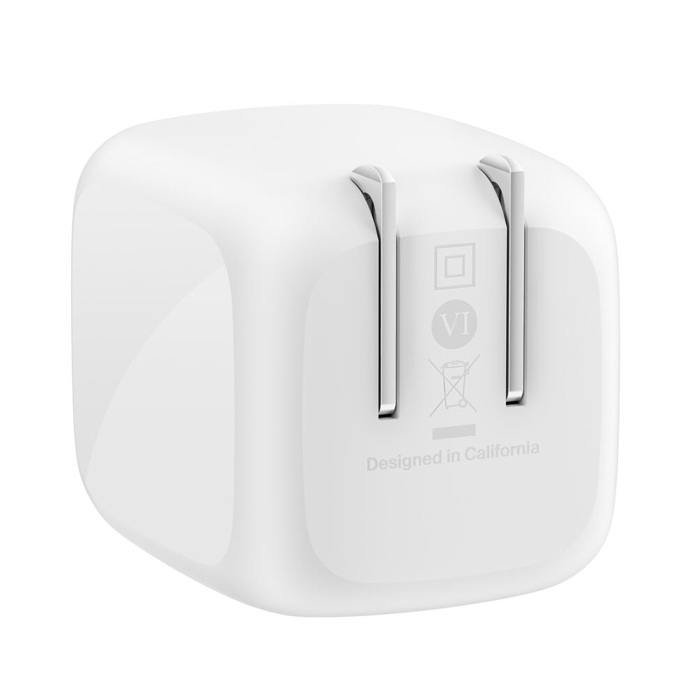 Dual USB-C GaN Wall Charger 67W, White, hi-res