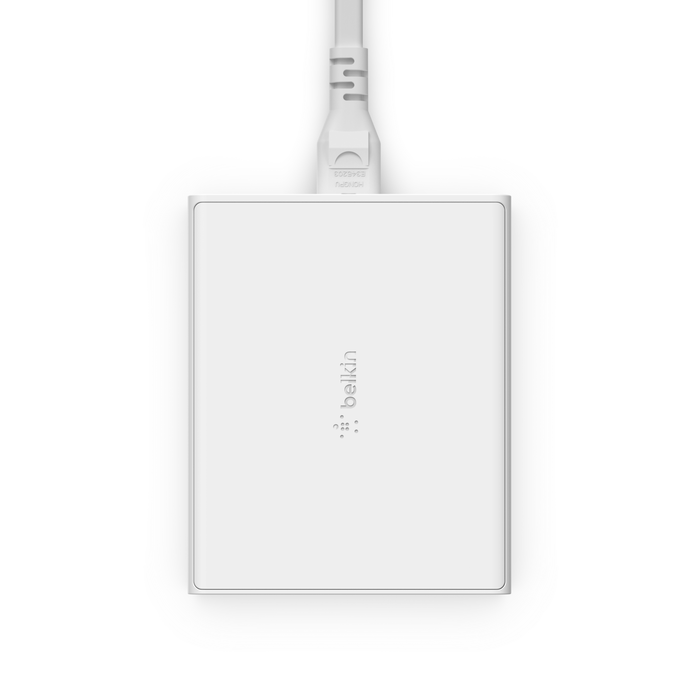 4-Port GaN Charger 108W, x2 USB-C PD, x2 USB-A