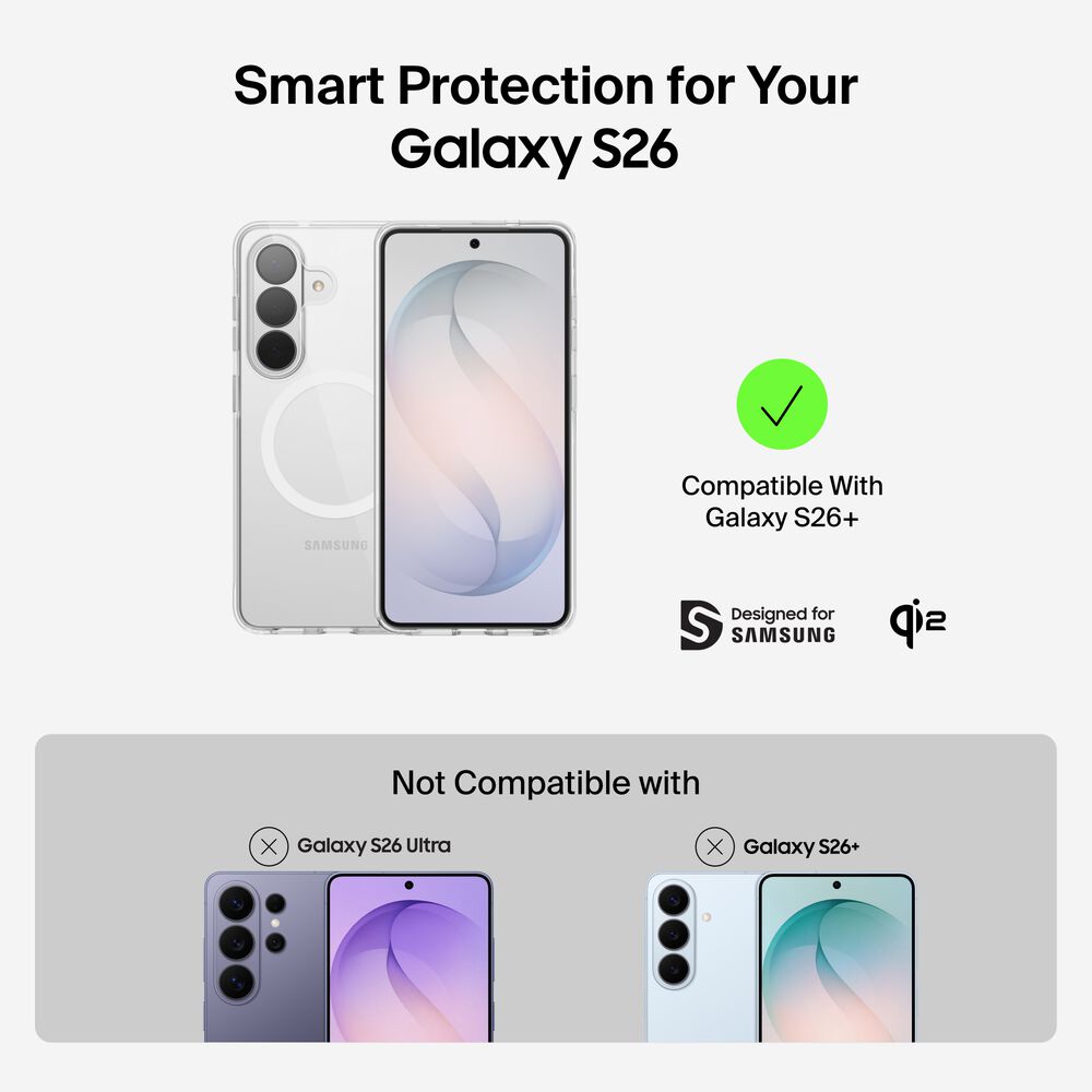 Clear Series Case for Samsung Galaxy S26, , hi-res