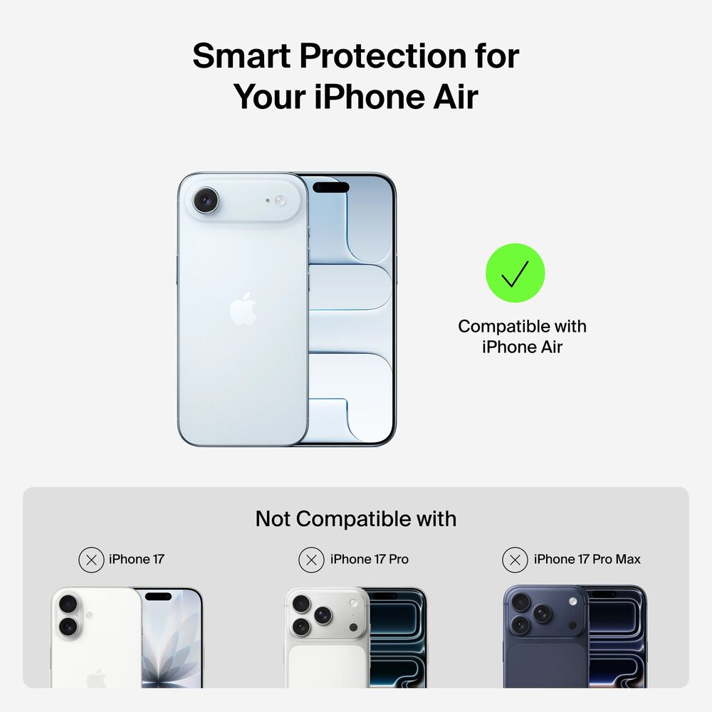Protect Series Case for iPhone Air, Black, hi-res