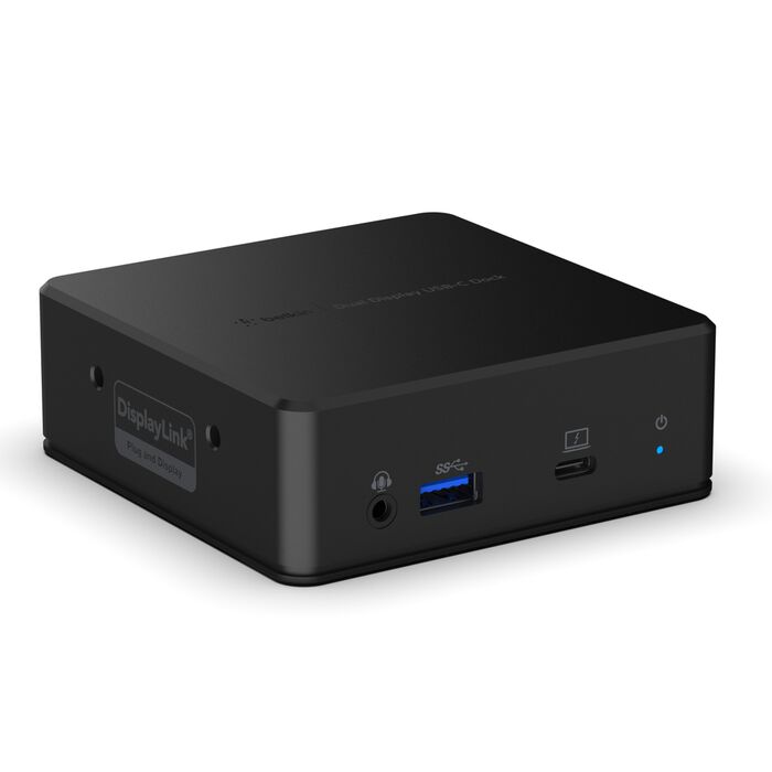 Belkin INC002 dual display dock built-in DisplayLink graphic decoding chip details