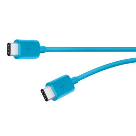 MIXIT↑™ USB-C™ 转 USB-C 充电线缆（USB Type C™）, 蓝色的, hi-res