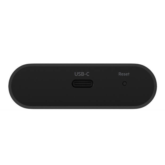 Belkin SOUNDFORM Connect Audio Adapter with AirPlay 2, USB-C to USB-A, Black