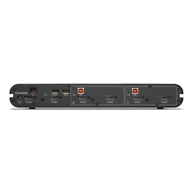 Universal 2nd Gen Secure KVM Switch, 2-Port Dual Head No CAC, Schwarz, hi-res
