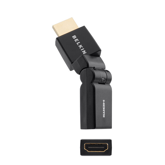 Essential Series HDMI Swivel Adapter, Black, hi-res