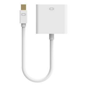 Mini DisplayPort to DVI Adapter, M/F, 1080p, , hi-res