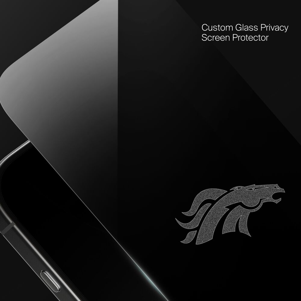 Denver Broncos Custom Glass Screen Protector, , hi-res