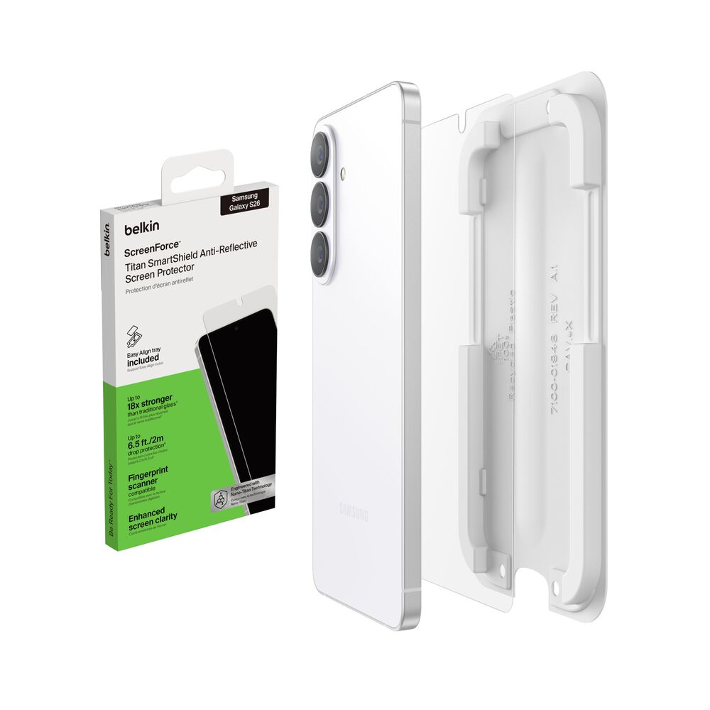 Titan SmartShield Anti-Reflective Screen Protector for Samsung Galaxy S26