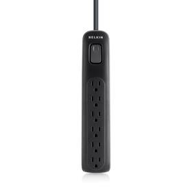 6-outlet Surge Protector with 4ft Power Cord, , hi-res