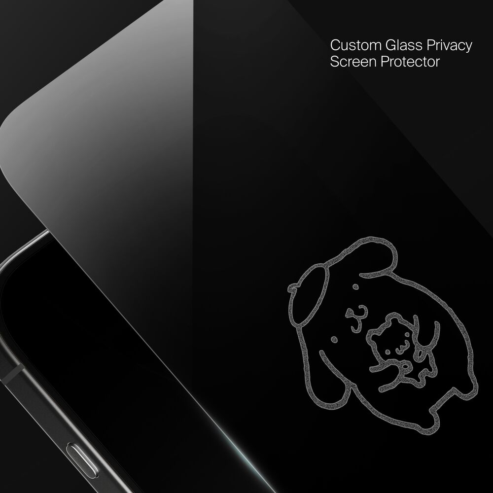 Pompompuri Hug Custom Glass Screen Protector, , hi-res