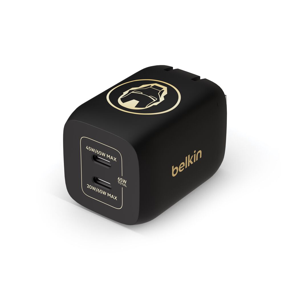 采用 PPS 65 瓦的双 USB-C&reg; GaN 壁式充电器 (漫威系列), , hi-res