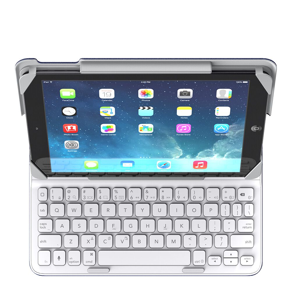 iPad (2017) & iPad Air 2 & iPad Air專用QODE&trade; Slim Style Keyboard Case, Plum, hi-res