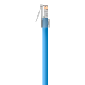 Câble de raccordement Ethernet CAT6, RJ45, M/M, bleu, hi-res