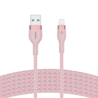 USB-A Cable with Lightning Connector, Pink, hi-res