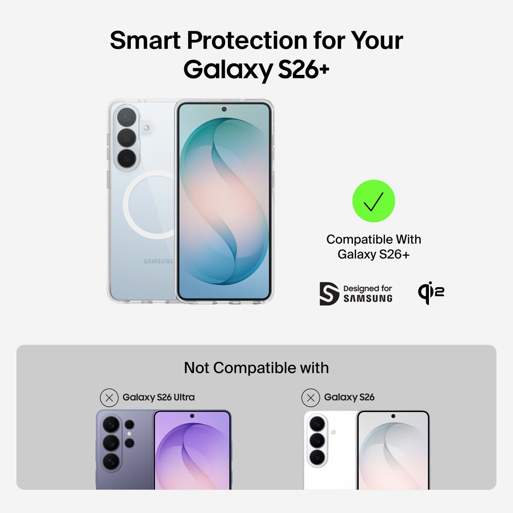 Clear Series Case for Samsung Galaxy S26+, , hi-res