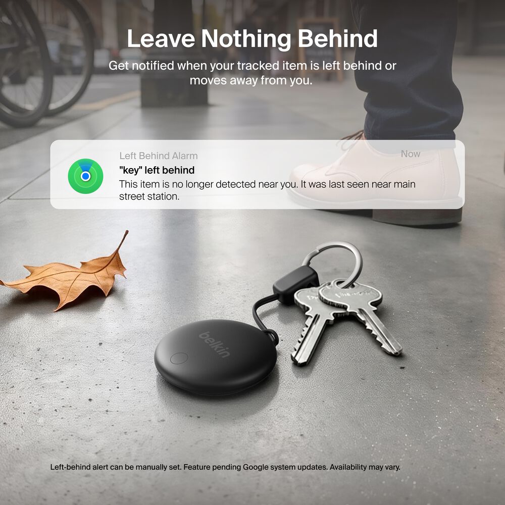 Bluetooth Tracker Tag, Black, hi-res