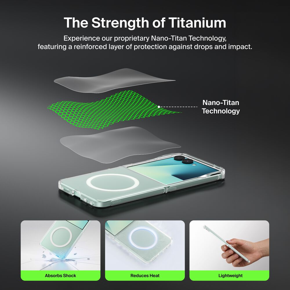 Clear Series Case for Samsung Galaxy Z Flip8, , hi-res