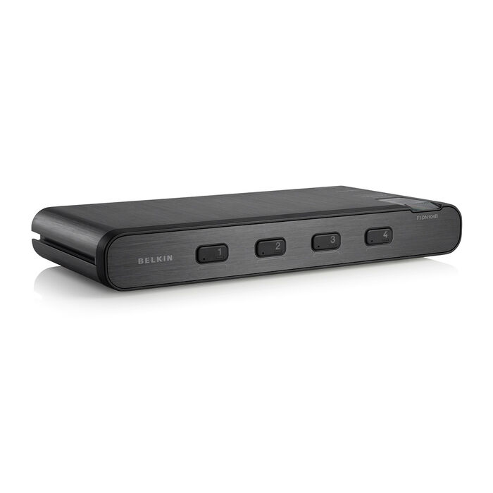 Secure DVI-I KVM Switch; 4-Port, , hi-res