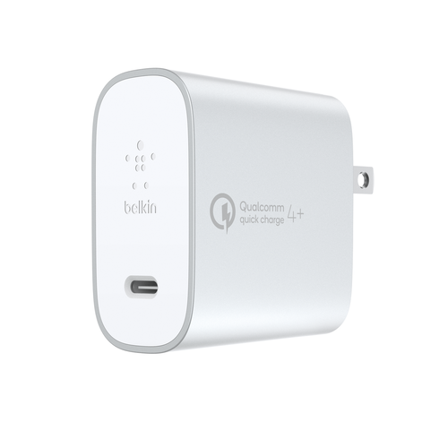BOOST↑CHARGE USB-C Wall Charger + Cable with Quick Charge 4+