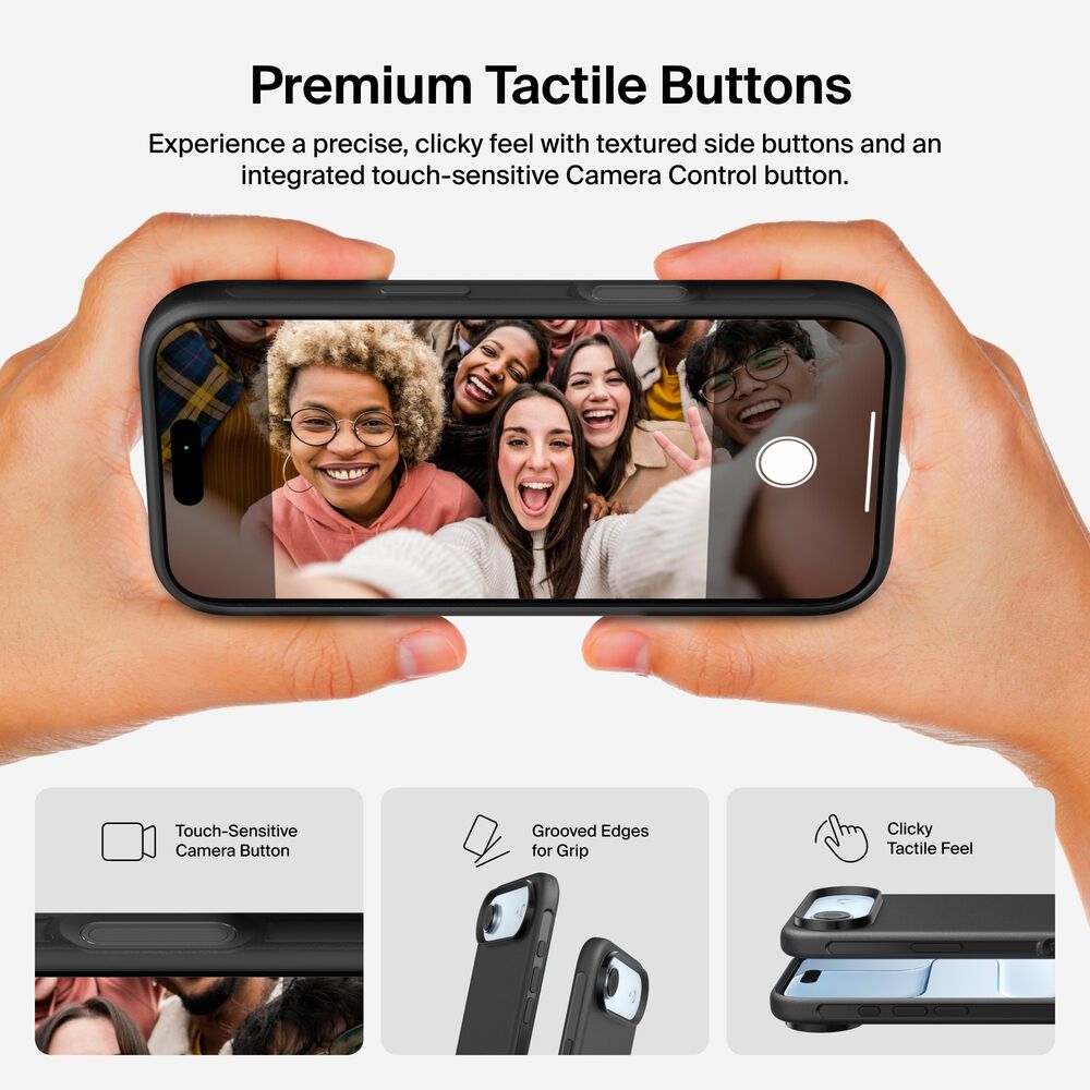 Protect Series Case for iPhone Air, Black, hi-res