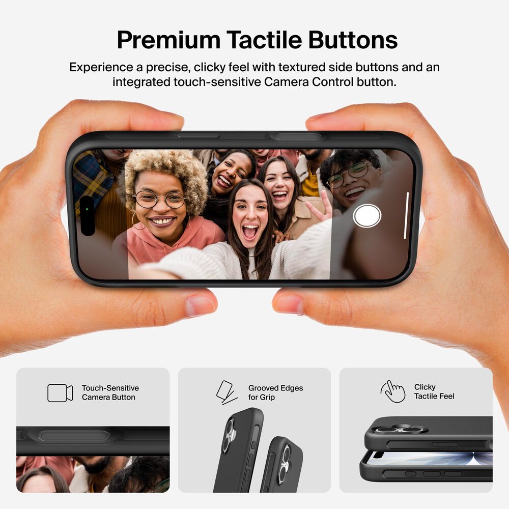 Protect Series Case for iPhone 17, Black, hi-res