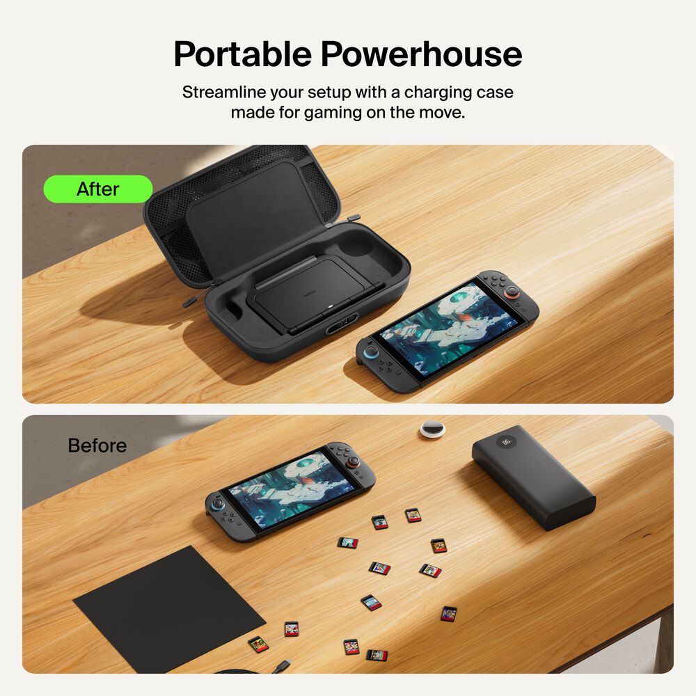 Charging Case Pro, Charcoal, hi-res