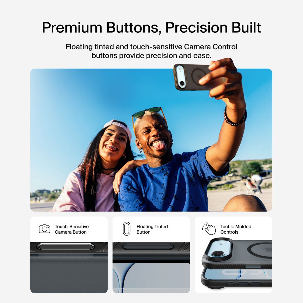 Grip Series Case for iPhone Air, Black, hi-res