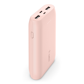 Power Bank 10K (Multi-port), Rose Gold, hi-res