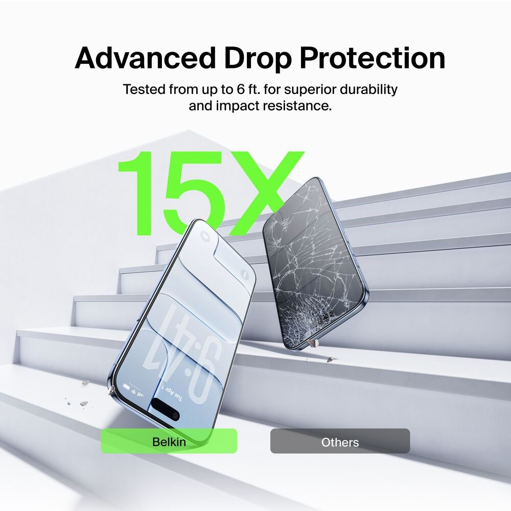 TemperedGlass Screen Protector for iPhone Air, , hi-res