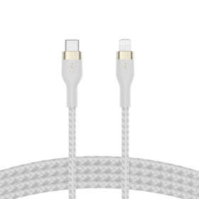 USB-C Cable with Lightning Connector, White, hi-res