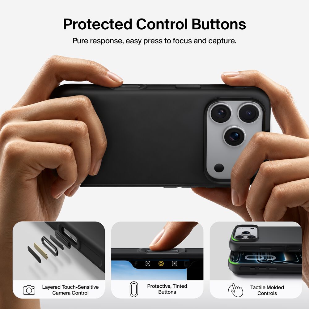 Protect Series Case for iPhone 18 Pro / iPhone 17 Pro, Black, hi-res