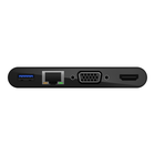 USB-C 多媒体适配器, 黑色, hi-res