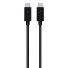 Thunderbolt 3 Cable (USB-C to USB-C, 100W), Negro, hi-res