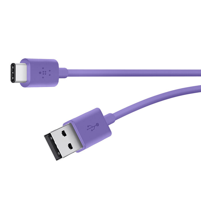 MIXIT↑™ 2.0 USB-A 转 USB-C™ 充电线缆（USB Type-C™）, 紫, hi-res
