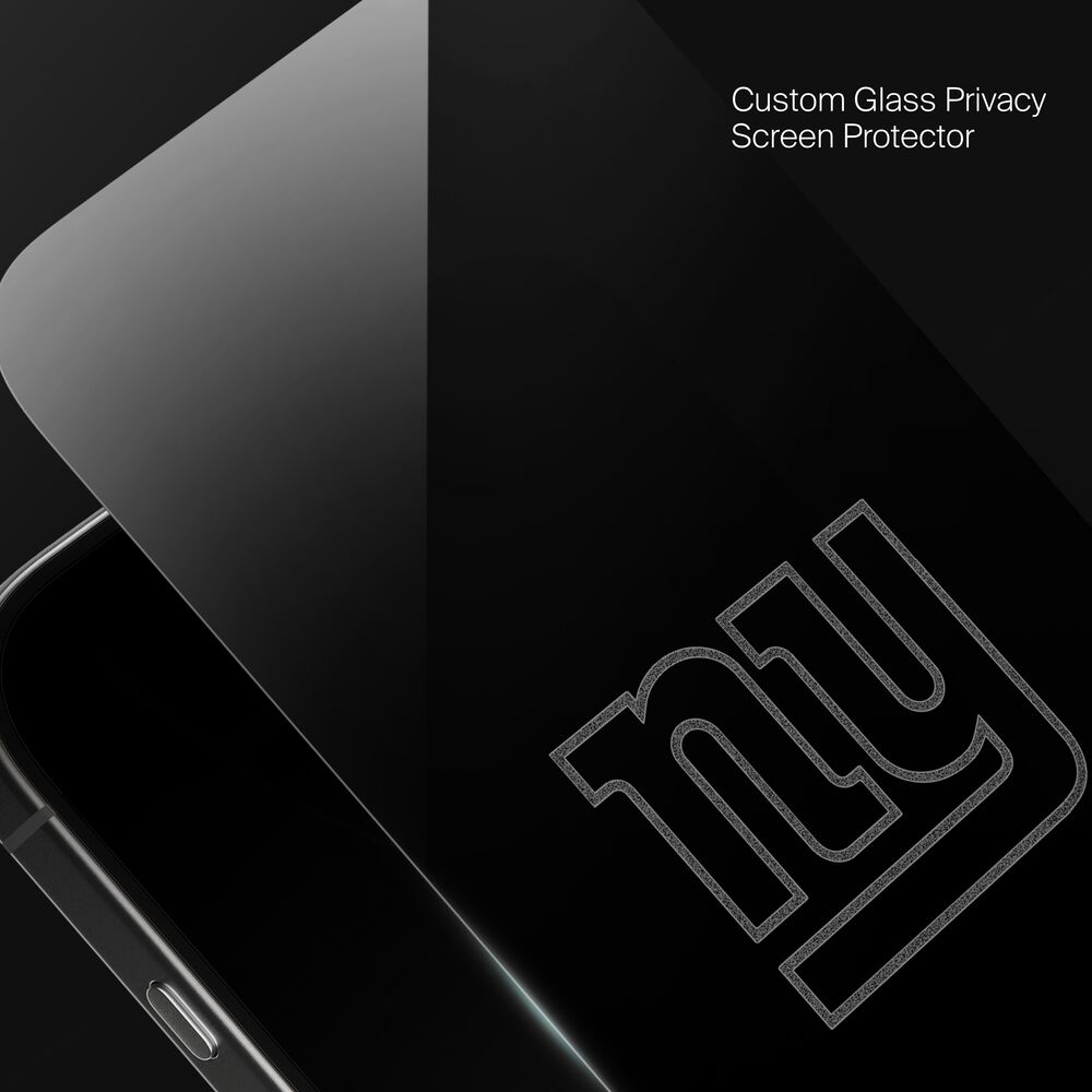 New York Giants Custom Glass Screen Protector, , hi-res