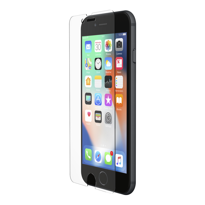 iPhone SE 3rd gen/SE 2nd gen/ iPhone 8/7/6s/6용 ScreenForce ScreenForce® Tempered Glass™ 화면 보호 필름, , hi-res