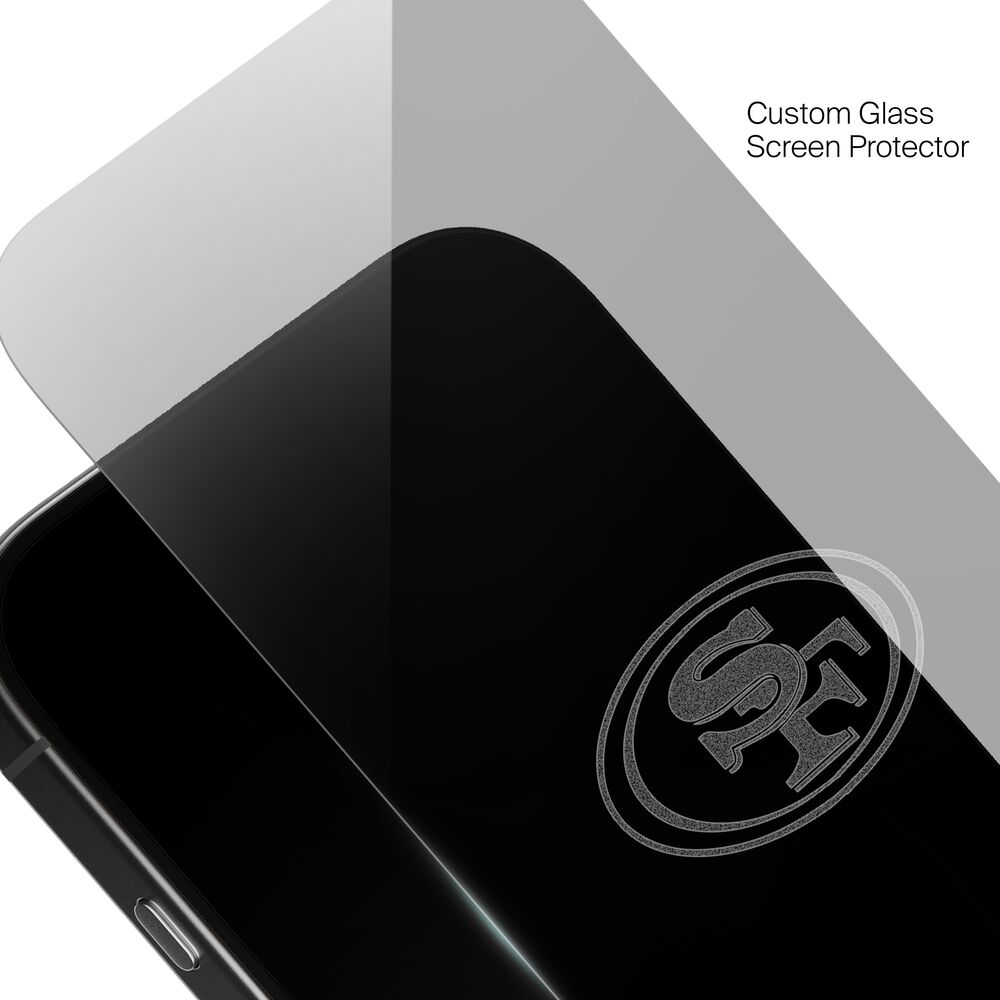 San Francisco 49ers Custom Glass Screen Protector, , hi-res
