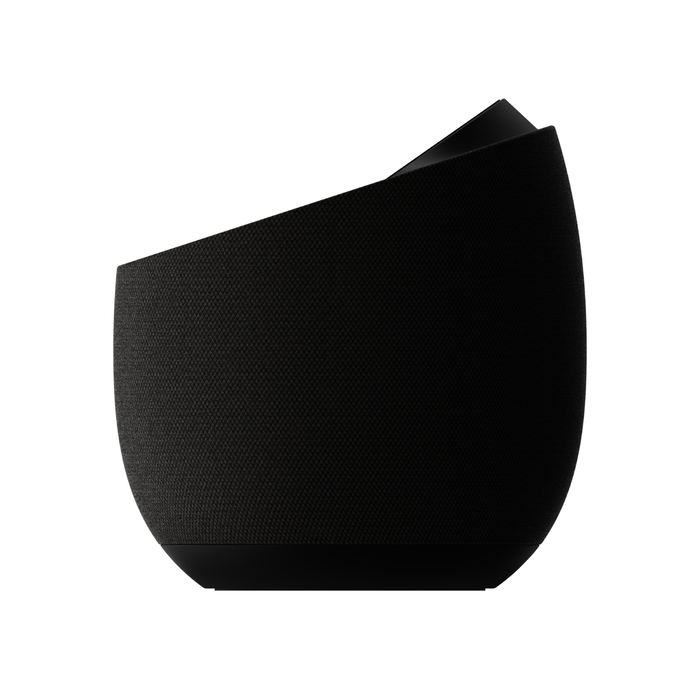 Hi-Fi Smart Speaker + Wireless Charger, Black, hi-res