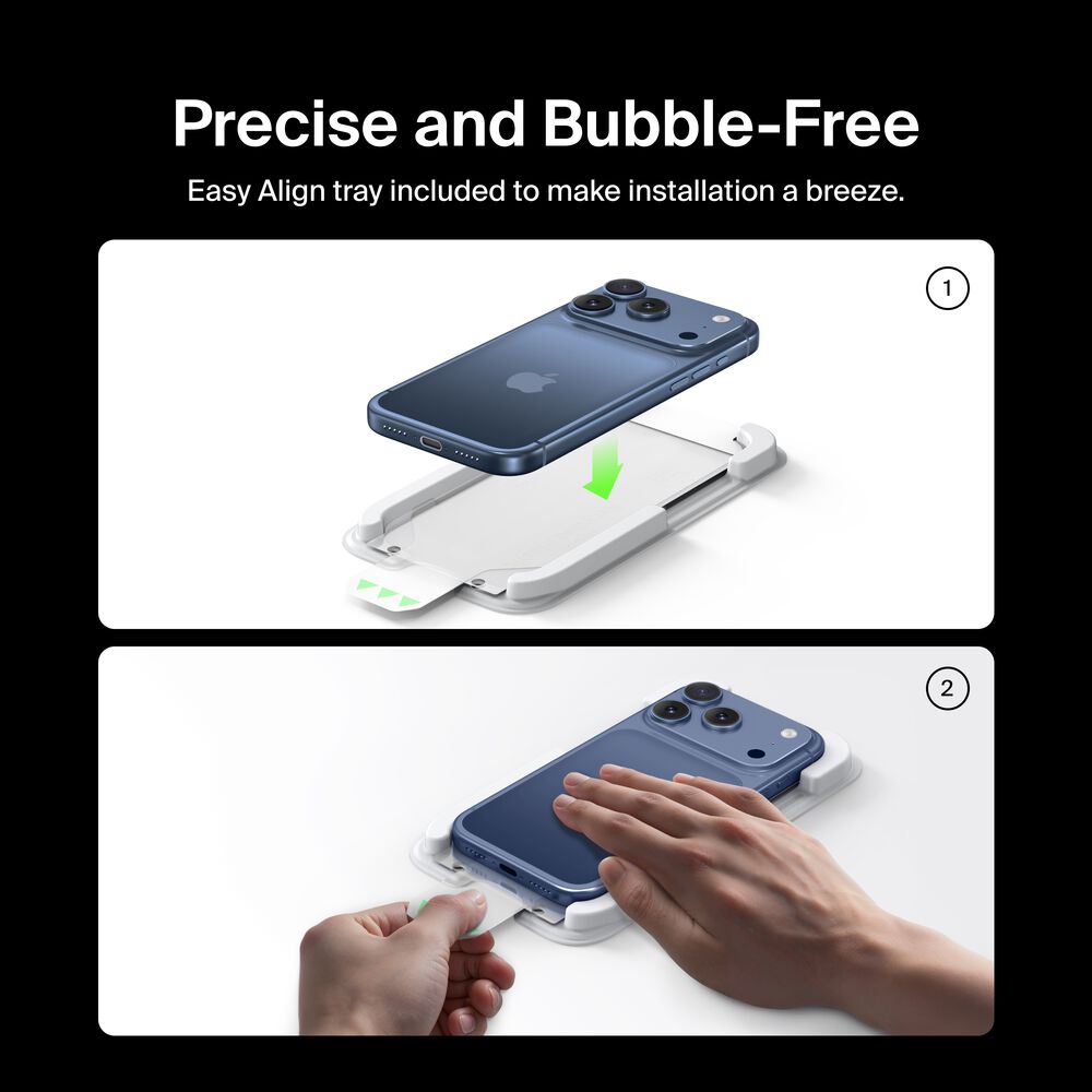 UltraGlass 2 Screen Protector for iPhone 17 Pro Max, , hi-res