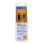Micro-USB Cable + adapter, Black, hi-res