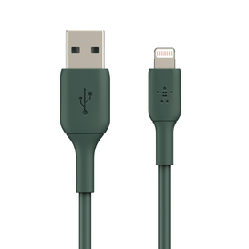 Lightning to USB-A Cable, Midnight Green, hi-res