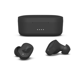 Écouteurs sans fil True Wireless, Noir, hi-res