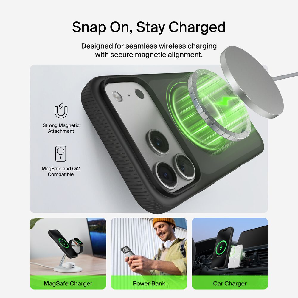 Grip Series Case for iPhone 17 Pro, Black, hi-res