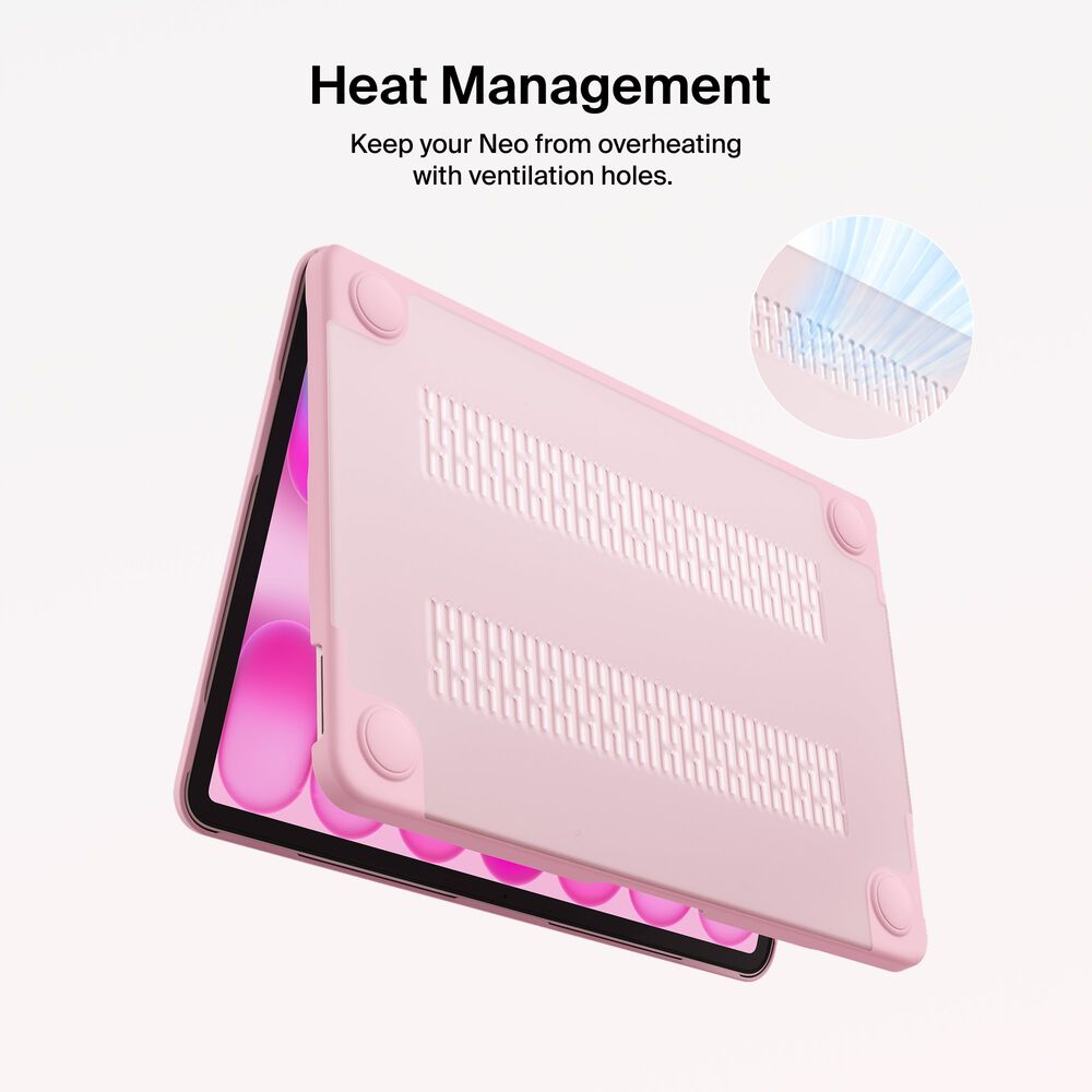 Hard Shell Case for MacBook Neo, Blush Pink, hi-res